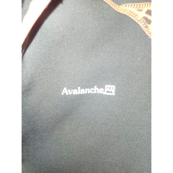 Women's Avalanche Gray & Peach Quarter-Zip Sweatshirt L - Picture 3 of 5